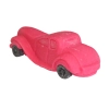 Figurka cukrowa autko różowe do dekoracji tortu ozdoby na tort samochód auto retro